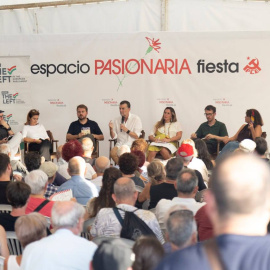Mesa de las izquierdas sobre frentes amplios en la Fiesta del PCE.