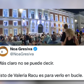 El discurso viral de Valeria Racú en 'Malas Lenguas Noche'.