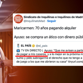 Isabel Díaz Ayuso, este lunes en un acto en Madrid.