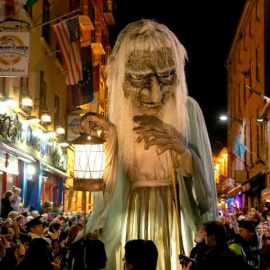 Imagen del festival Gaillimh Ah-Boo de Galway, en Irlanda.