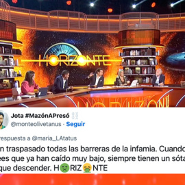 Críticas al comentario de Carmen Porter en 'Horizonte'.