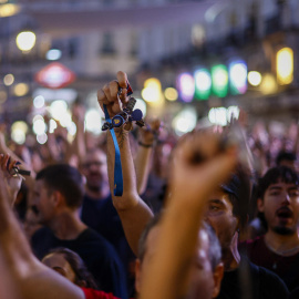 Protesta por la situación de la vivienda en Madrid
