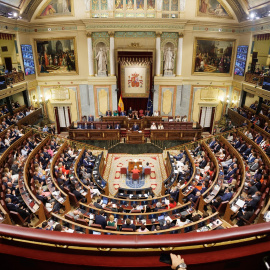 Fotografía de archivo del Hemiciclo del Congreso de los Diputados
