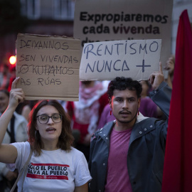 Manifestación convocada para exigir soluciones al problema de la vivienda