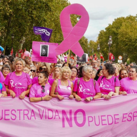 Imagen de la concentración convocada por Amama en octubre de 2025 en Sevilla.