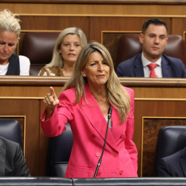 Yolanda Díaz, al PP: "Sus prioridades son que la señora Vázquez venga aquí a echar gas pimienta"