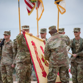 Varios militares de la base de Fort Hood, en Texas, en una imagen de archivo.