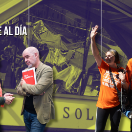 Fotomontaje con las imágenes de Pepe Álvarez, Unai Sordo, Valeria Racu y Alicia del Rio.