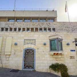 Vista del antiguo consulado General del Reino Unido en Jerusalén, a 8 de octubre de 2026.