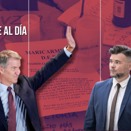 Fotomontaje con las imágenes de Alberto Núñez Feijóo y Gabriel Rufián.