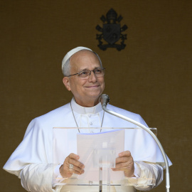 El papa León XIV en una foto de archivo.