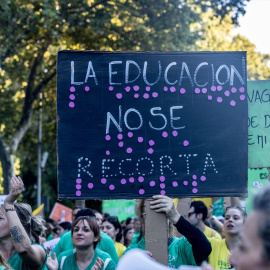 Manifestación-educación-Madrid