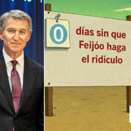 Alberto Núñez Feijóo durante un acto del PP en Madrid.