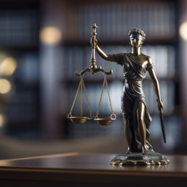 Dama de la justicia.