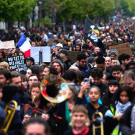 Protesta en París el pasado 24 de octubre.