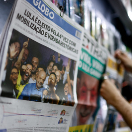 Portada del periódico 'O Globo' tras la victoria de Lula da Silva este 26 de octubre de 2026.