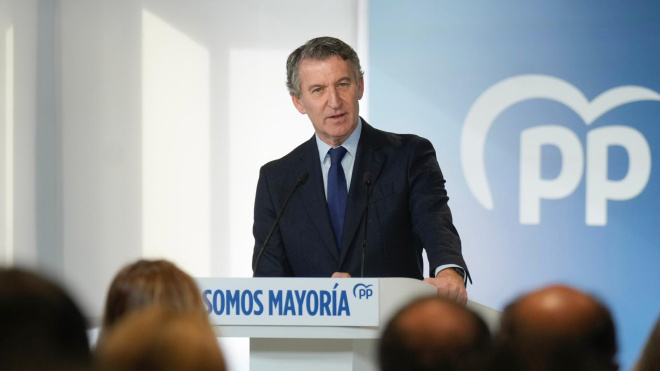 Feijóo celebra la victoria en Extremadura y atisba un futuro con Vox: "Que no se equivoquen de adversario nunca más"