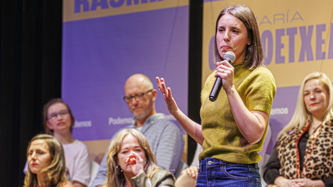 Irene Montero dá a volta à "teoria da substituição": "Oxalá possamos barrer de fachas e racistas este país com pessoas migrantes"