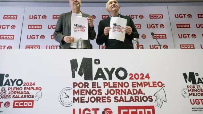 CCOO y UGT llaman al 1 de mayo para exigir también la paz en Oriente ...