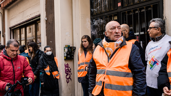 ❗❗Mariano se queda: la presión ciudadana logra parar su desahucio a manos de una orden religiosa