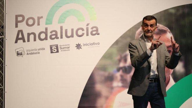 ❗Maíllo lanza su campaña en Andalucía con una llamada a "romper el guion" de las derechas