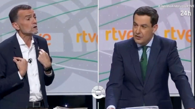 El zasca de Maíllo a Moreno Bonilla y otros momentazos del debate de las elecciones andaluzas

Vía @tremending