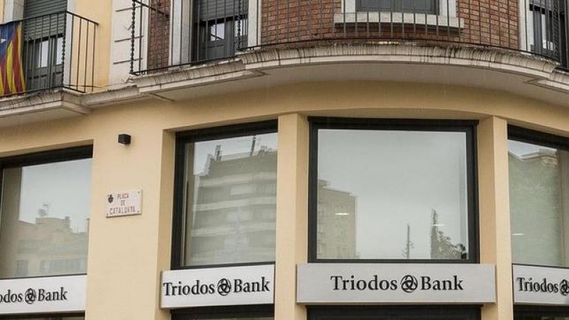 Una de las oficinas de Triodos Bank en España. / EUROPA PRESS