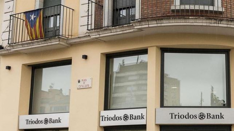 Una de las oficinas de Triodos Bank en España. / EUROPA PRESS