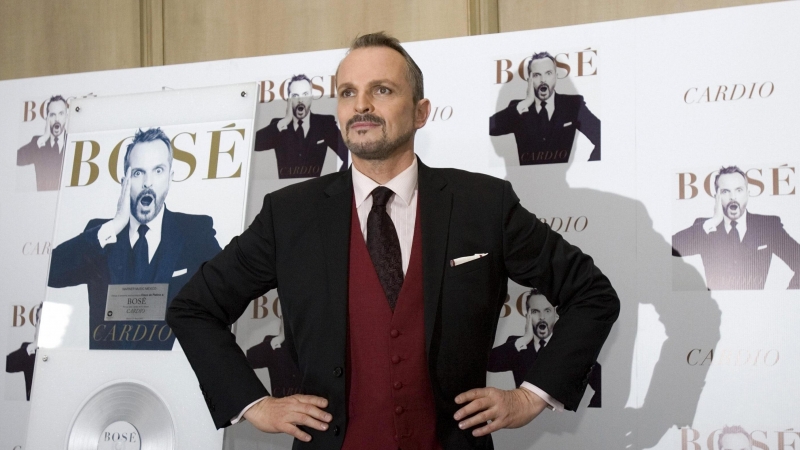 El cantante Miguel Bosé, en una imagen de archivo. EFE