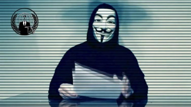 Captura de pantalla de un vídeo de  Anonymous.- EUROPA PRESS