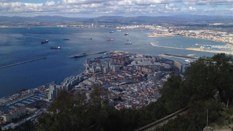 La bahía de Algeciras, en una imagen de archivo. EP