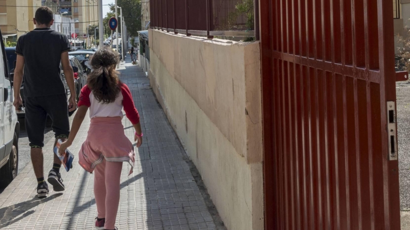 Imagen del colegio público de Palma, donde el pasado miércoles una niña de 8 años fue agredida.EFE