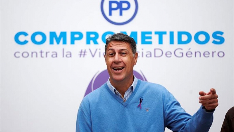 El presidente del PPC y candidato a la presidencia de la Generalitat en las elecciones del 21D, Xavier García Albiol.- EFE