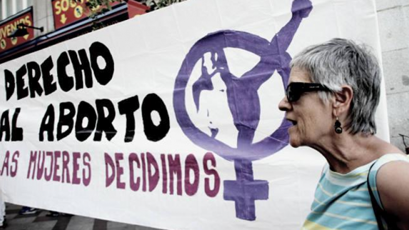 Manifestación por los derechos sexuales y reproductivos en Zaragoza