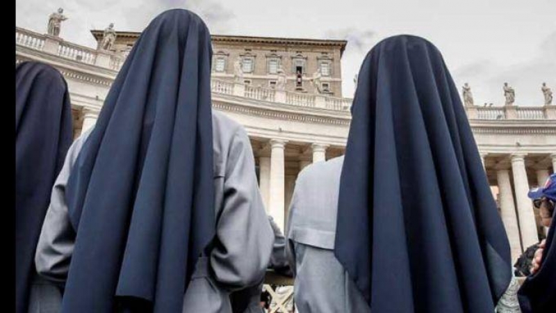 Dos monjas en el Vaticano. EFE