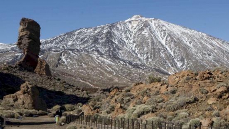 Vista del Parque Nacional del Teide. - EFE