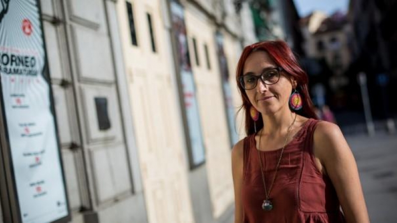 La investigadora y experta en migraciones, Helena Maleno, en Madrid.- JAIRO VARGAS
