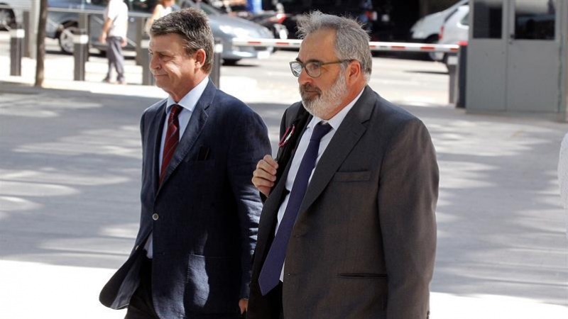 El empresario Vicente Cotino, sobrino del exdirector de la Policía y exvicepresidente valenciano Juan Cotino, a su llegada a la Audiencia Nacional / EFE (Victor Lerena)