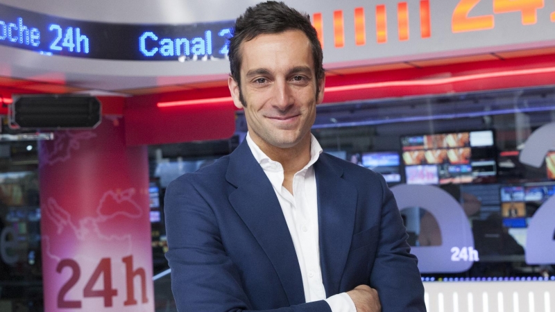 Alvaro Zancajo ha sido director del Canal 24 Horas de RTVE desde diciembre de 2016 - Fuente: RTVE