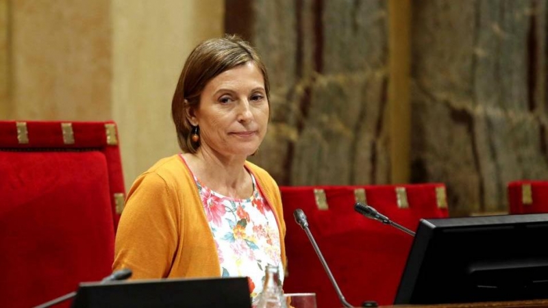 La expresidenta del Parlament catalán Carme Forcadell. EFE/Archivo