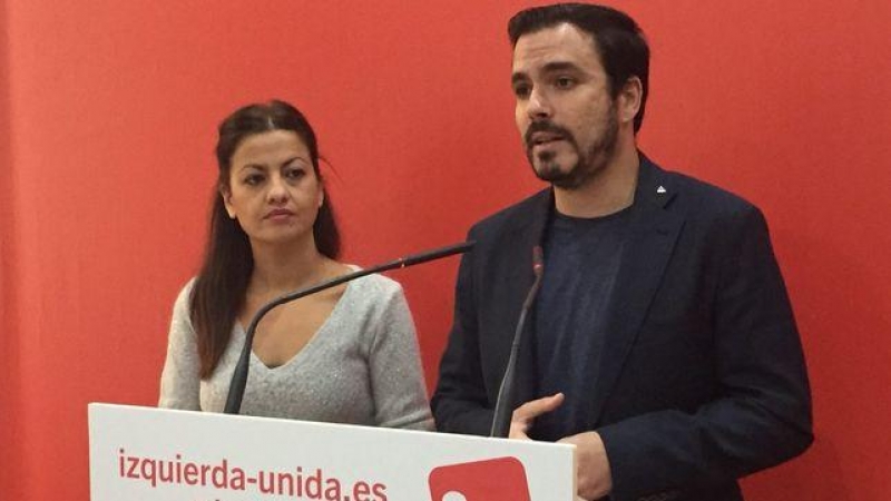 Sira Rego y Alberto Garzón / Izquierda Unida