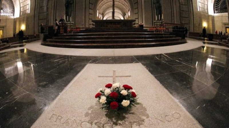 La tumba de Francisco Franco en la Basílica del Valle de los Caídos | EFE