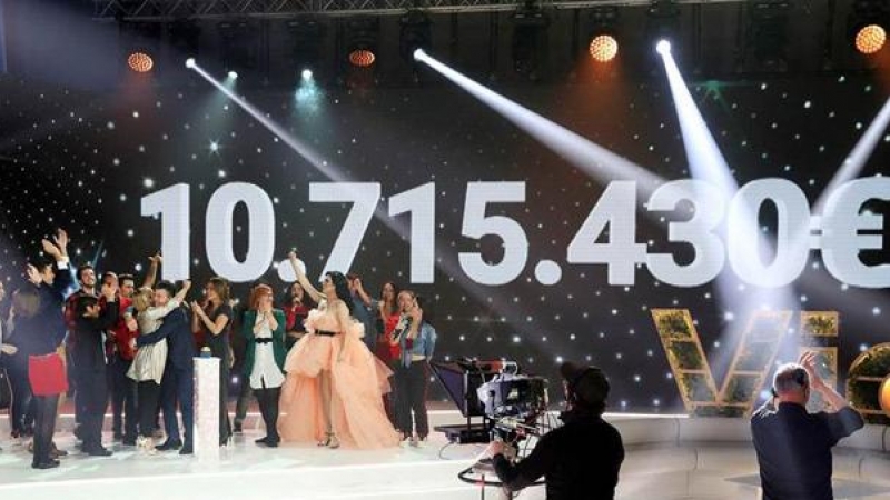 'La Marató', el programa de TV3 y Catalunya Ràdio, recaudó 10,715.430 euros contra el cáncer.