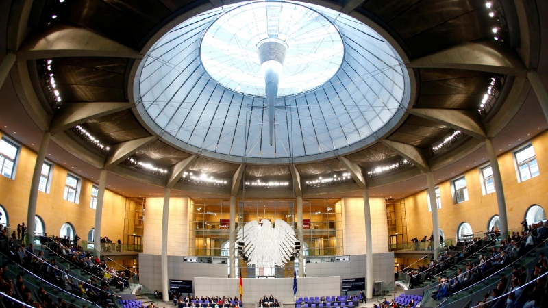 Imagen del Bundestag alemán. REUTERS