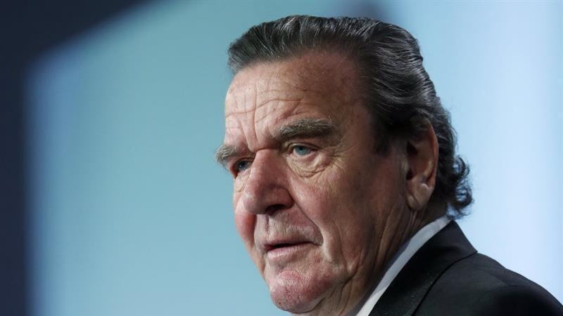 El ex canciller alemán Gerhard Schroeder. EFE