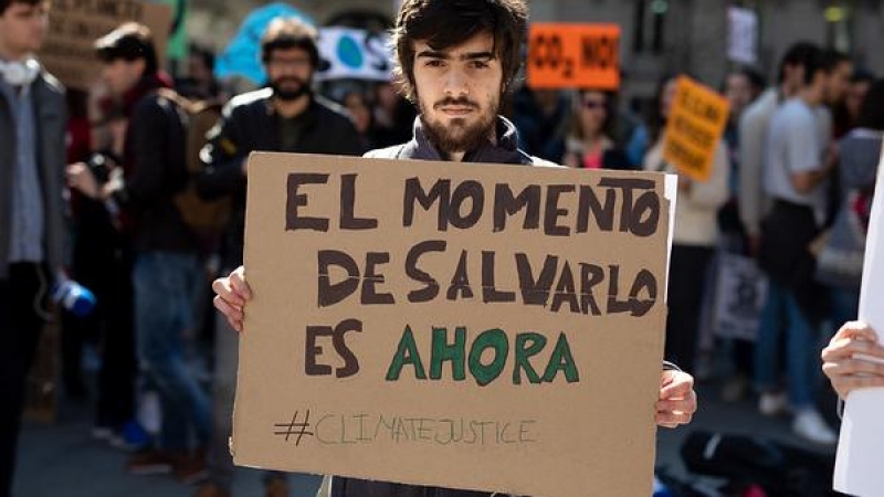 Manifestación de Juventud por el Clima./ Fridays For Future