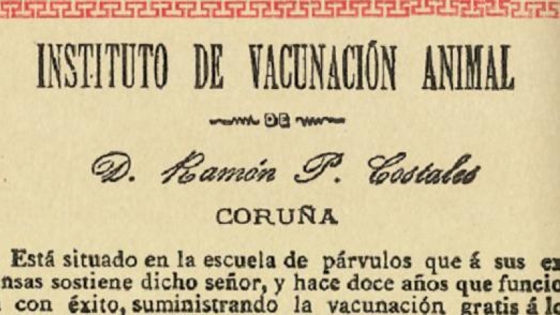 Instituto de vacunación animal de Ramón Costales, en A Coruña. / ARCHIVO A.L.M.