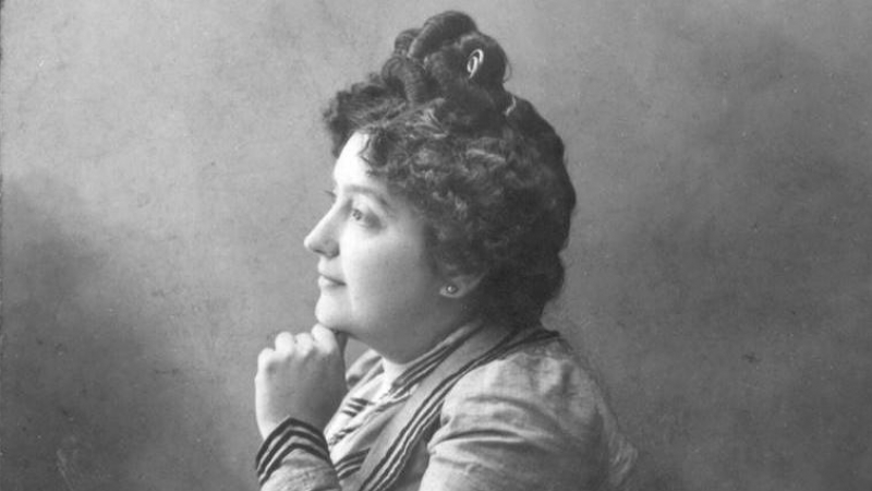 Carmen de Burgos en 1901. / CENTRO DE ESTUDIOS ANDALUCES