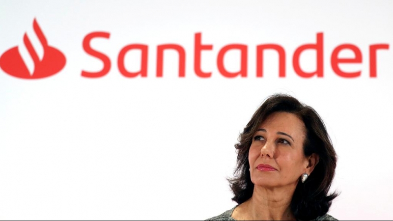 La presidenta de Banco Santander, Ana Patricia Botin, en la presentación de los resultados de la entidad de 2018. REUTERS/Sergio Perez