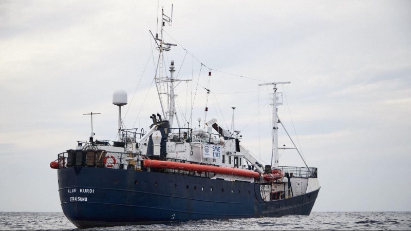 El barco de la ONG alemana Sea-Eye, Alan Kurdi./Twitter